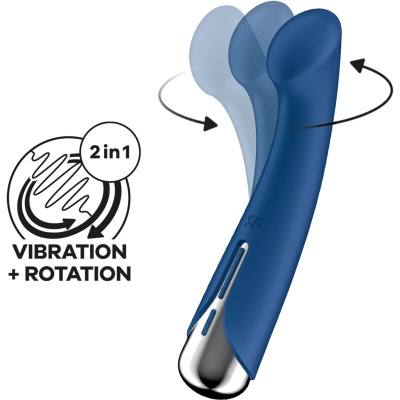 SPINNING G-SPORT 1 VIBRADOR ROTATOR AZUL SPINNING G-SPORT 1 VIBRADOR ROTATOR AZUL