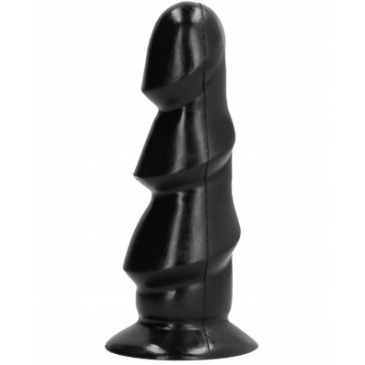 ALL BLACK Dildo Rosca 17x5cm