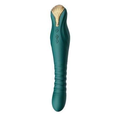 KING THRUSTER VIBRADOR VERDE