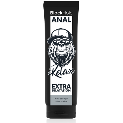 BLACK HOLE - Gel lubrificante ANAL DILATION 250 ML