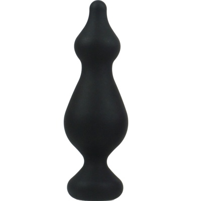 AMUSE PLUG ANAL SILICONE PRETO TAMANHO L