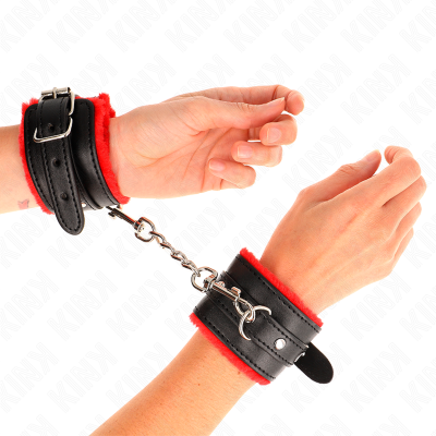 ALGEMAS PREMIUM FORRO DE PELE VERMELHO COM CINTO PRETO AJUSTÁVEL 17-29 CM X 6 CM ALGEMAS PREMIUM FORRO DE PELE VERMELHO COM CINTO PRETO AJUSTÁVEL 17-29 CM X 6 CM