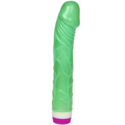 WAVES OF PLEASURE VIBRADOR 23 CM GREEN WAVES OF PLEASURE VIBRADOR 23 CM GREEN