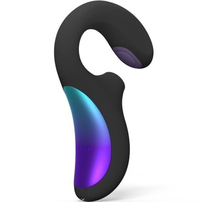 ENIGMA DUPLO VIBRADOR SÔNICO POINT G CYBER PRETO