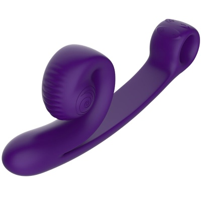 VIBRADOR CURVA CARACOL VIBE ROXO
