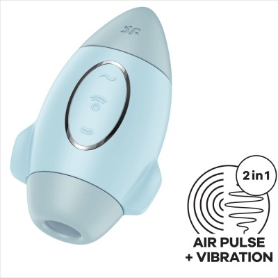 VIBRADOR DE IMPULSO DUPLO PEQUENO AZUL MISSION CONTROL VIBRADOR DE IMPULSO DUPLO PEQUENO AZUL MISSION CONTROL