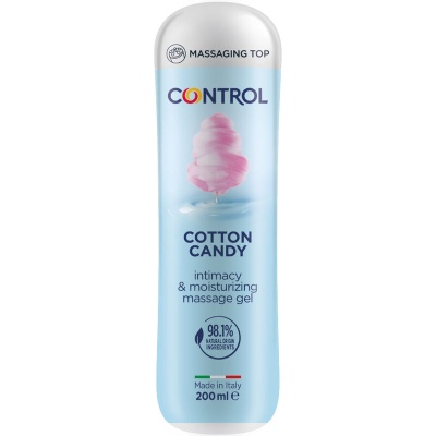 GEL - MASSAGEM CONTROL ALGODÃO DOCE 3 EM 1 200 ML