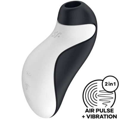 SATISFYER ORCA AIR PULSE STIMULATOR + VIBRATION