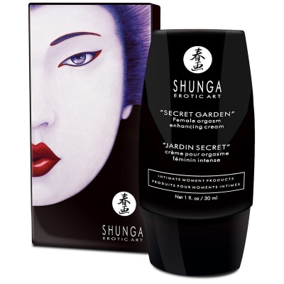 SHUNGA JARDIM SECRETO Creme de Orgasmo para Mulher