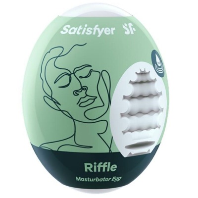 OVO MASTURBADOR RIFFLE SATISFYER HIDRO-ATIVO