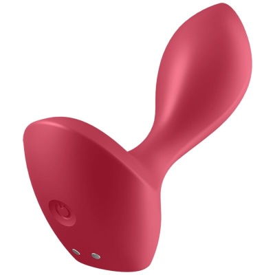 PLUG ANAL VIBRADOR SATISFYER BACKDOOR LOVER (VERMELHO)