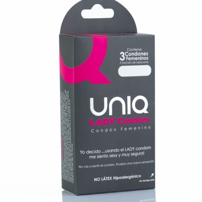 Preservativos Lady livre latex - 3 unidades Preservativos Lady livre latex - 3 unidades