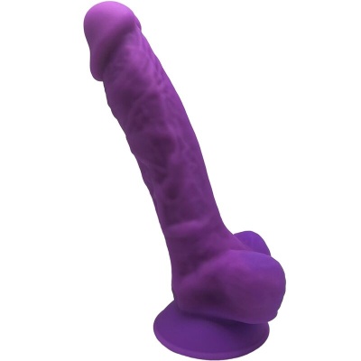 MODELO 1 PÊNIS REALÍSTICO PREMIUM SILEXPAN SILICONE VIOLETA 17,5 CM MODELO 1 PÊNIS REALÍSTICO PREMIUM SILEXPAN SILICONE VIOLETA 17,5 CM