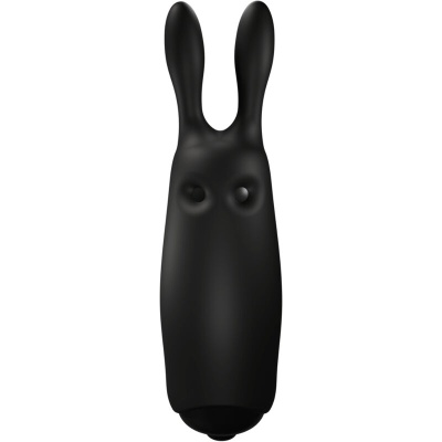 VIBRADOR COELHO PRETO DE BOLSO LASTIC VIBRADOR COELHO PRETO DE BOLSO LASTIC