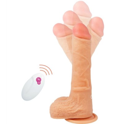 VIBRADOR RICK 20,9x4cm CONTROLE REMOTO