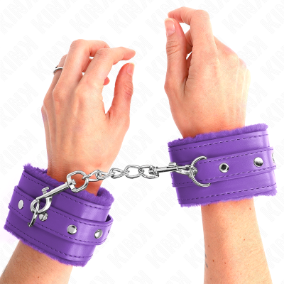 ALGEMAS PREMIUM FORRO DE PELE PREMIUM ROXO COM CINTO ROXO AJUSTÁVEL 17-29 CM X 6 CM ALGEMAS PREMIUM FORRO DE PELE PREMIUM ROXO COM CINTO ROXO AJUSTÁVEL 17-29 CM X 6 CM