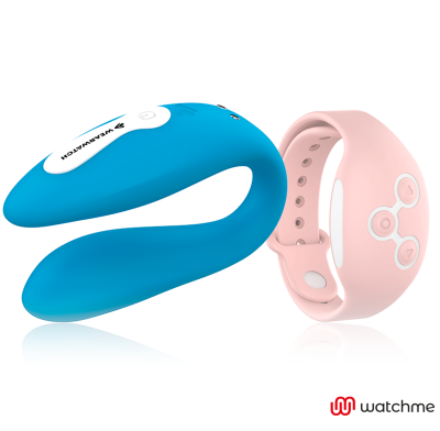 Vibrador Casal com controle remoto de pulso (blue/pink) Vibrador Casal com controle remoto de pulso (blue/pink)