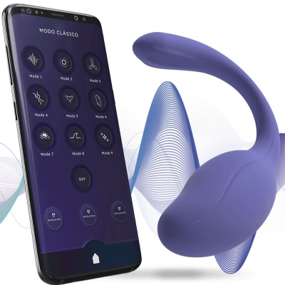VIBRADOR ESTIMULADOR DE CLITÓRIS SMART DREAM 3.0 E CONTROLE REMOTO G-SPOT VIOLETA - APP VIBRADOR ESTIMULADOR DE CLITÓRIS SMART DREAM 3.0 E CONTROLE REMOTO G-SPOT VIOLETA - APP