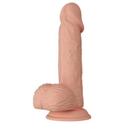 BELO ENCONTRO CATOBLEPAS DILDO REALÍSTICO E FLEXÍVEL 20,6 CM - CARNE
