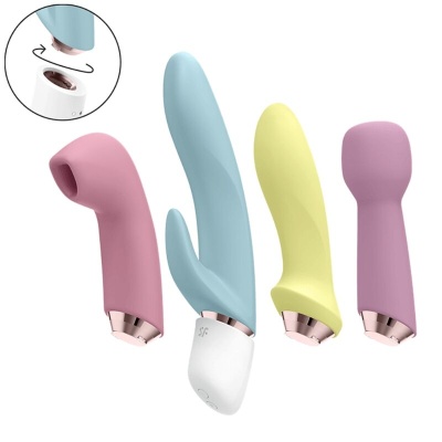 CONJUNTO DE VIBRADORES SATISFYER MARVELOUS FOUR CONJUNTO DE VIBRADORES SATISFYER MARVELOUS FOUR