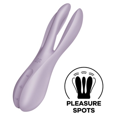 VIBRADOR SATISFYER THREESOME 2 (VIOLETA)