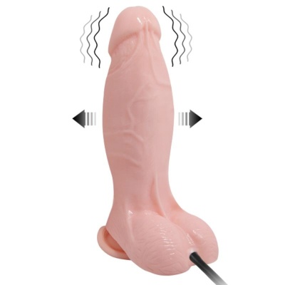 INFLANTE E VIBRADOR REALISTA 18.8 CM INFLANTE E VIBRADOR REALISTA 18.8 CM