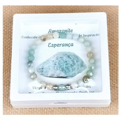 Pulseira da Esperança - Amazonite