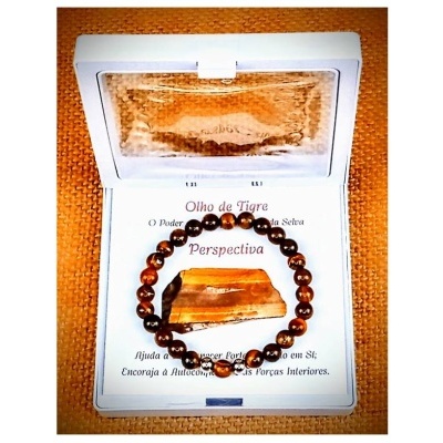 Pulseira da Perspectiva - Olho de Tigre