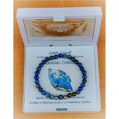 Pulseira do Sentido Crítico - Lápis Lazuli