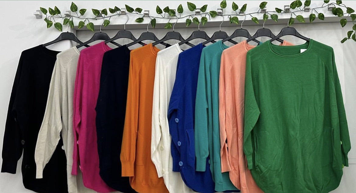 Malha Premium botões Praprika Clothes Shop