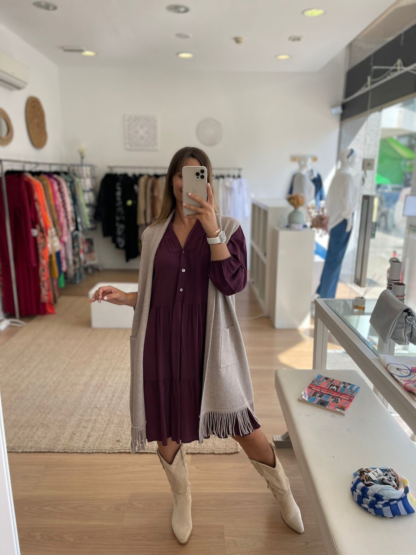 Colete Lady Franjas Praprika Clothes Shop