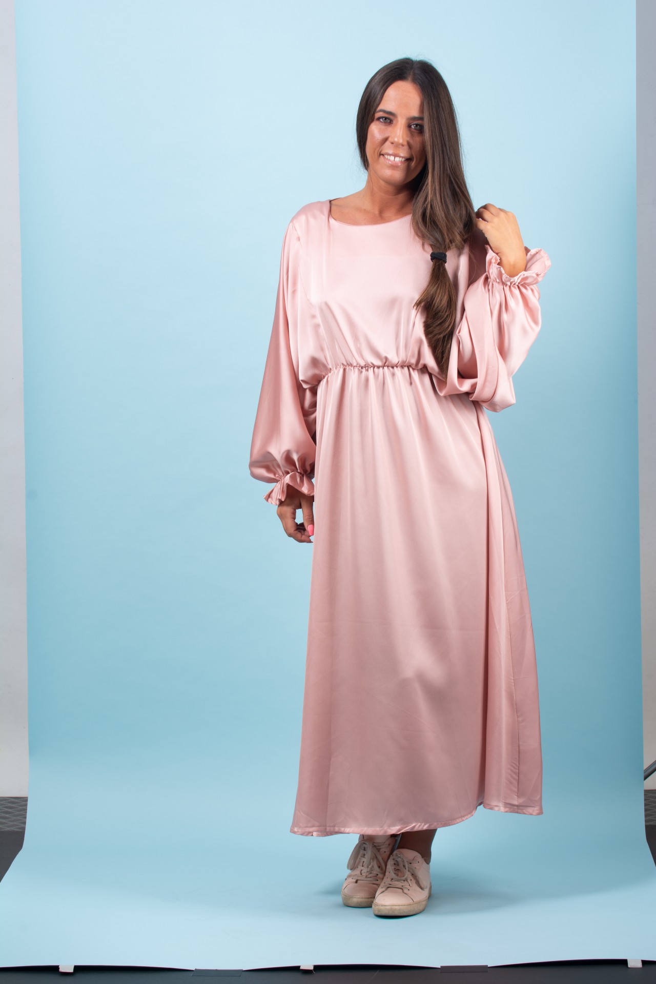 Vestido Longo Cetim