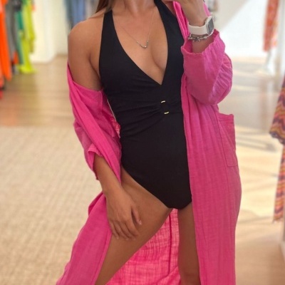 Fato de banho preto Koala Bay