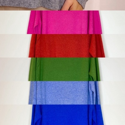 Malha Meia Gola Sem costura