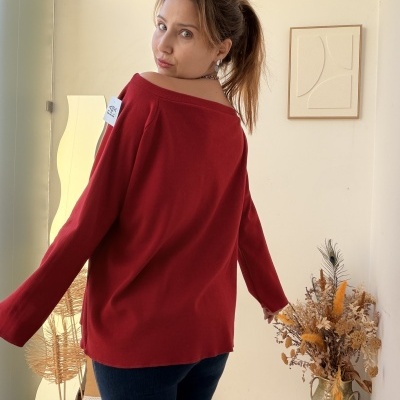 Camisola Decote Barco