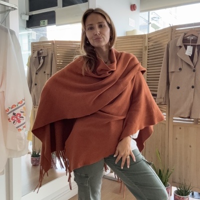 Capa Malha Premium Franjas