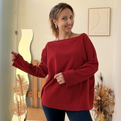 Camisola Decote Barco