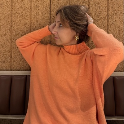 Malha Meia Gola Sem costura