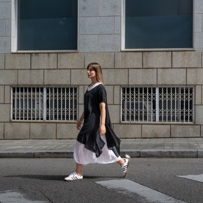 Vestido Linho 2 peças