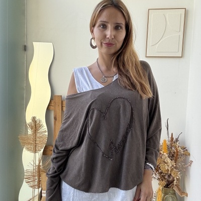 Conjunto 2 peças Camisola + Top