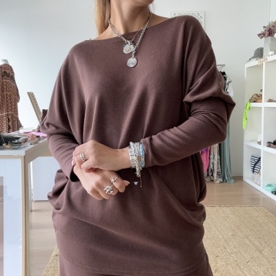 Conjunto Decote Barco