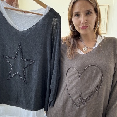 Conjunto 2 peças Camisola + Top