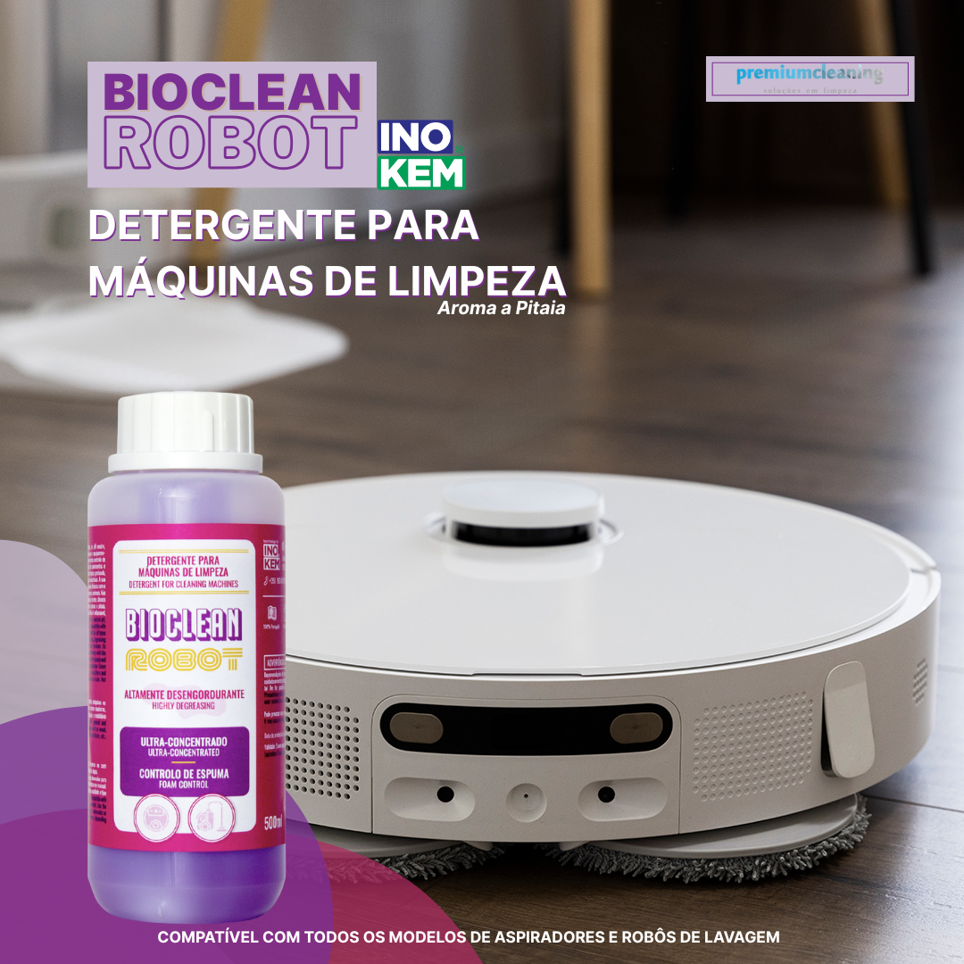 BIOCLEAN ROBOT 500ml INOKEM Detergente para máquinas de limpeza BIOCLEAN ROBOT 500ml INOKEM Detergente para máquinas de limpeza