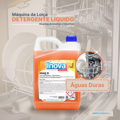 Lava-loiça automático 5L Águas Duras