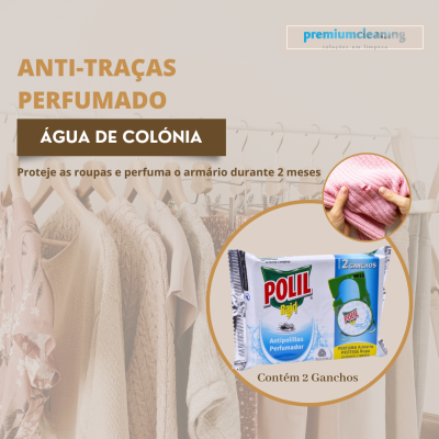 Anti-Traças Gancho Perfumador Duplo - Água de Colónia