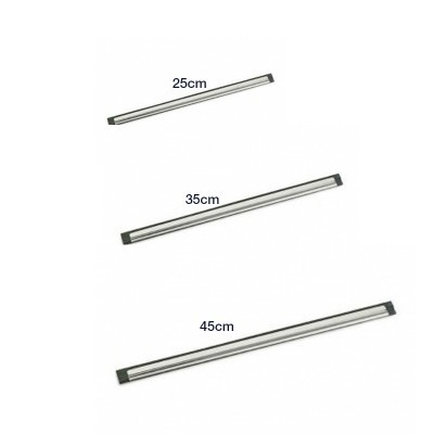 CALHA INOX C/BORRACHA 25cm/35cm/45cm 