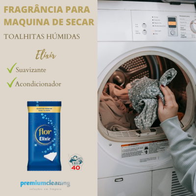 Toalhitas Húmidas Máquina de Secar ELIXIR FRESCO 40Fls