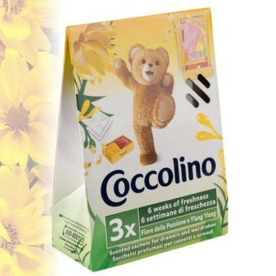 Perfume de Lavandaria para Armários e Gavetas em saquetas 3xFlores de Ylang Ylang