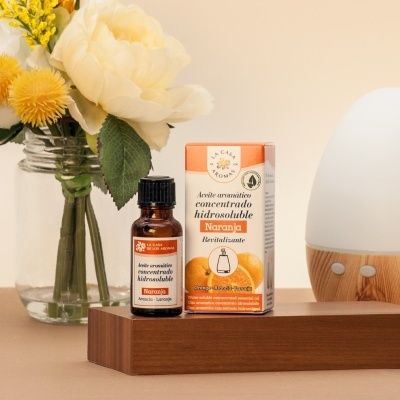 Óleo Hidrosolúvel 15ml p/difusor LARANJA |Revitalizante