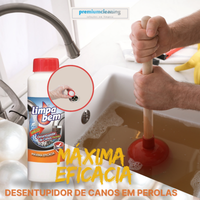 Desentupidor de canos Perolas 400gr.